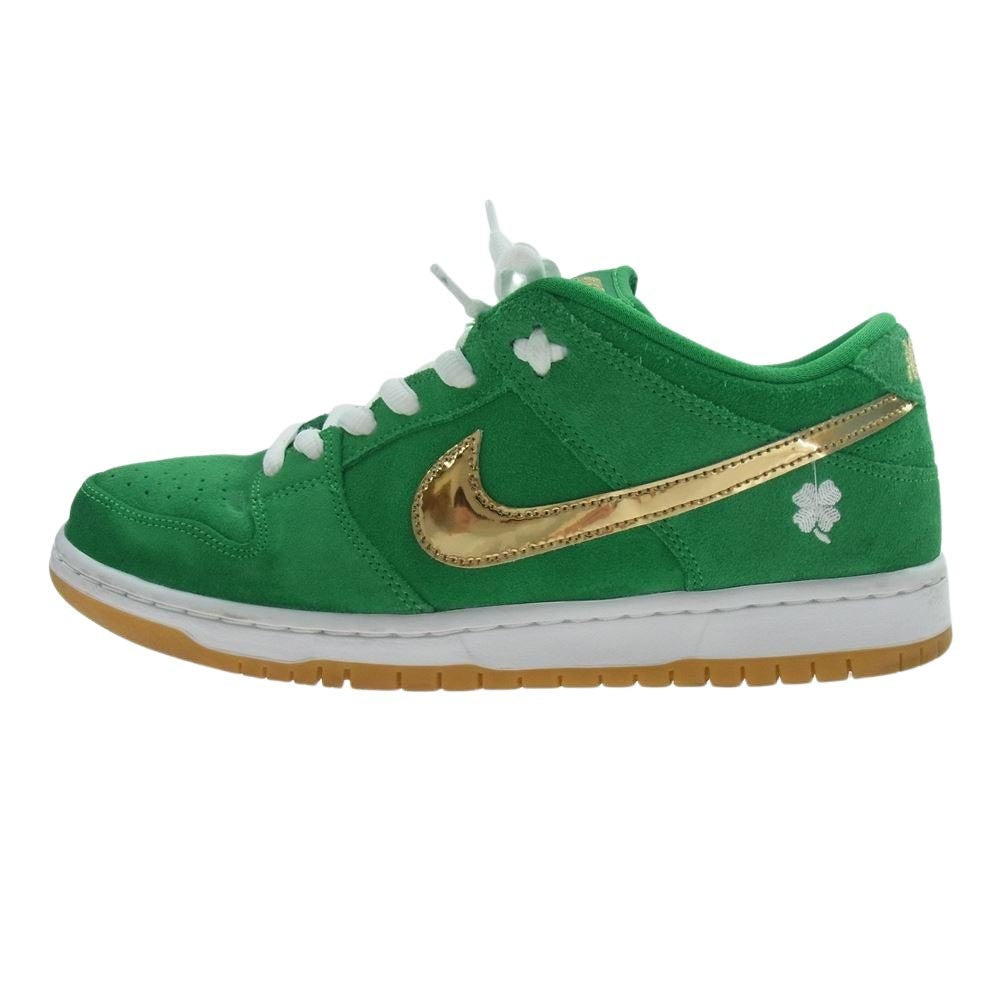 NIKE ナイキ BQ6817-303 SB Dunk Low St. Patrick’s Day Shamrock ダンク エスビー ロー セント パトリックス デイ シャムロック ローカットスニーカー グリーン系 27.5cm【中古】