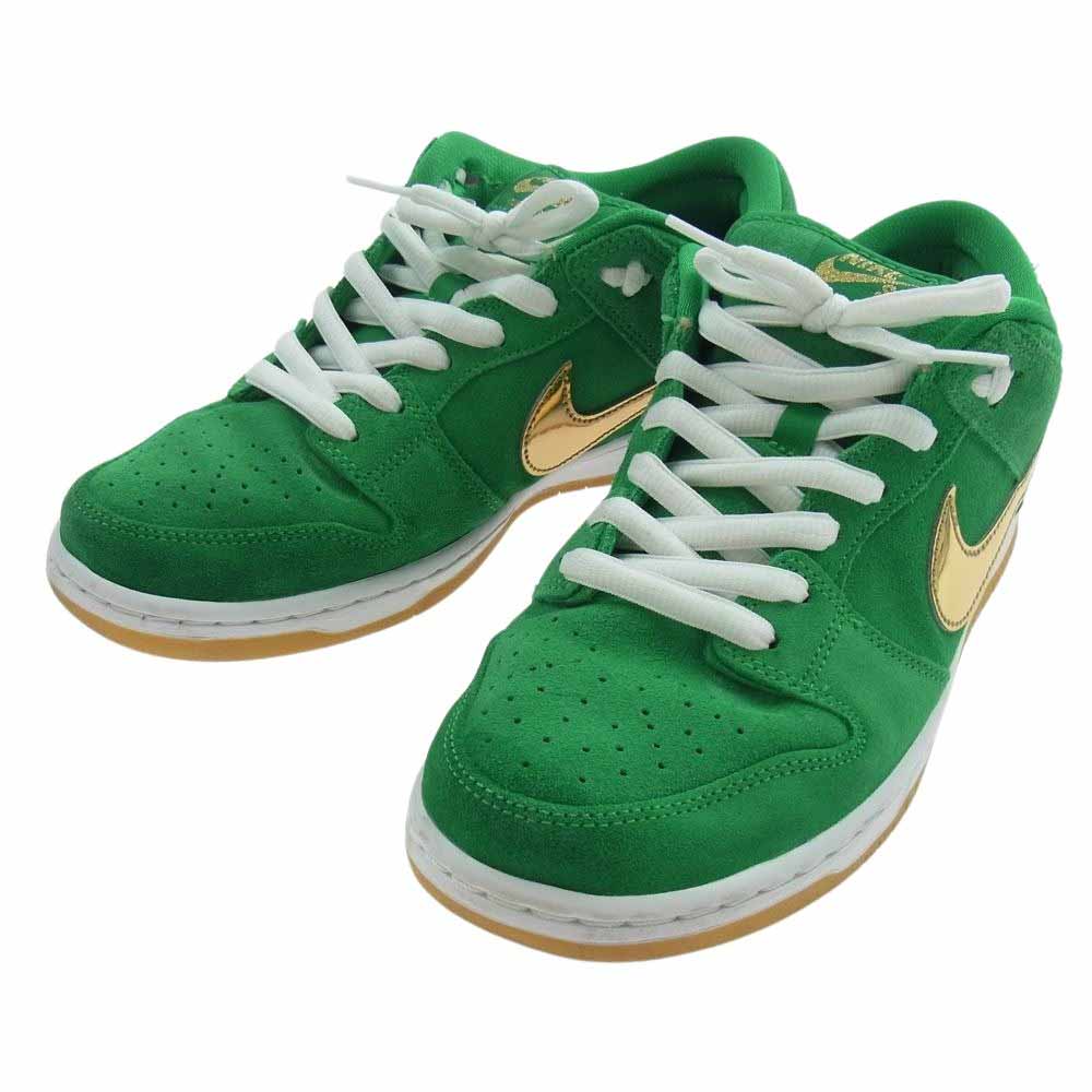 NIKE ナイキ BQ6817-303 SB Dunk Low St. Patrick’s Day Shamrock ダンク エスビー ロー セント パトリックス デイ シャムロック ローカットスニーカー グリーン系 27.5cm【中古】