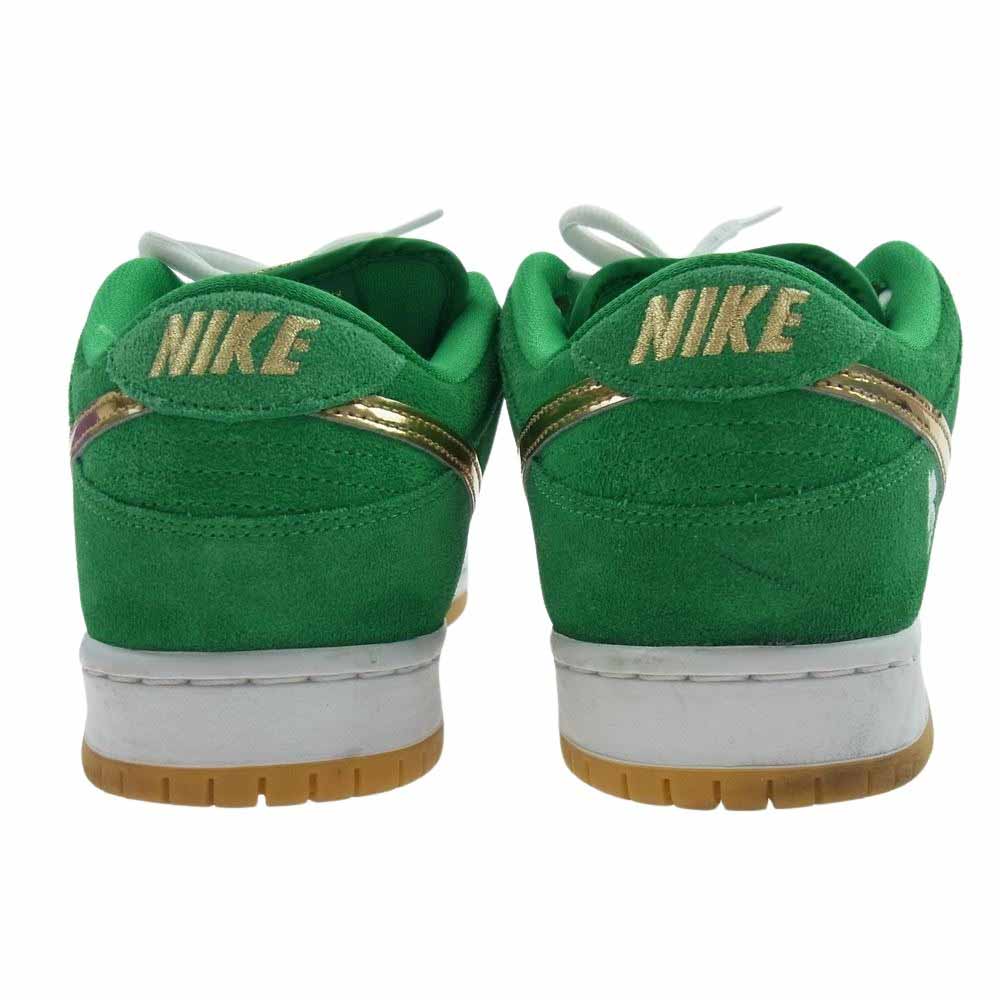 NIKE ナイキ BQ6817-303 SB Dunk Low St. Patrick’s Day Shamrock ダンク エスビー ロー セント パトリックス デイ シャムロック ローカットスニーカー グリーン系 27.5cm【中古】