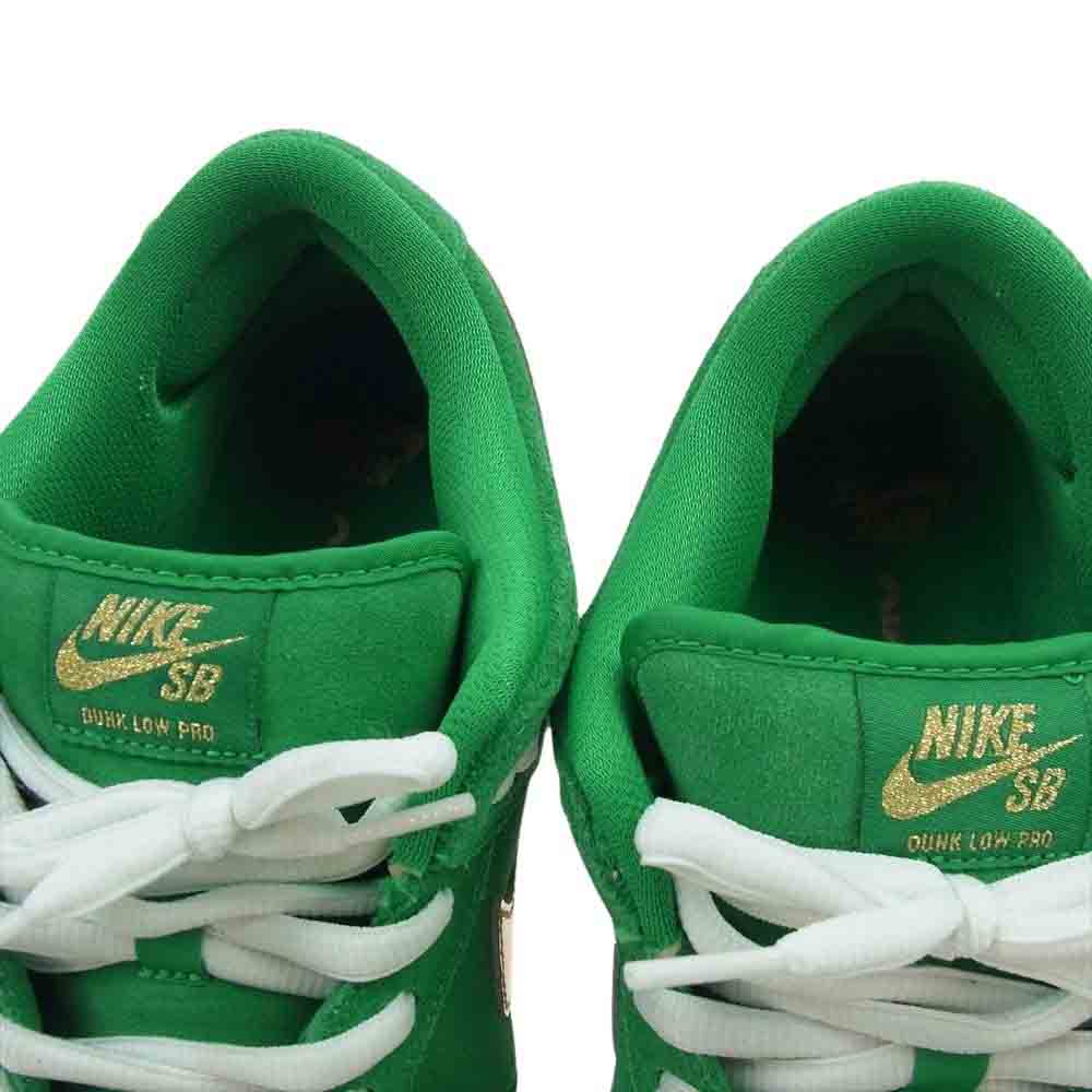 NIKE ナイキ BQ6817-303 SB Dunk Low St. Patrick’s Day Shamrock ダンク エスビー ロー セント パトリックス デイ シャムロック ローカットスニーカー グリーン系 27.5cm【中古】