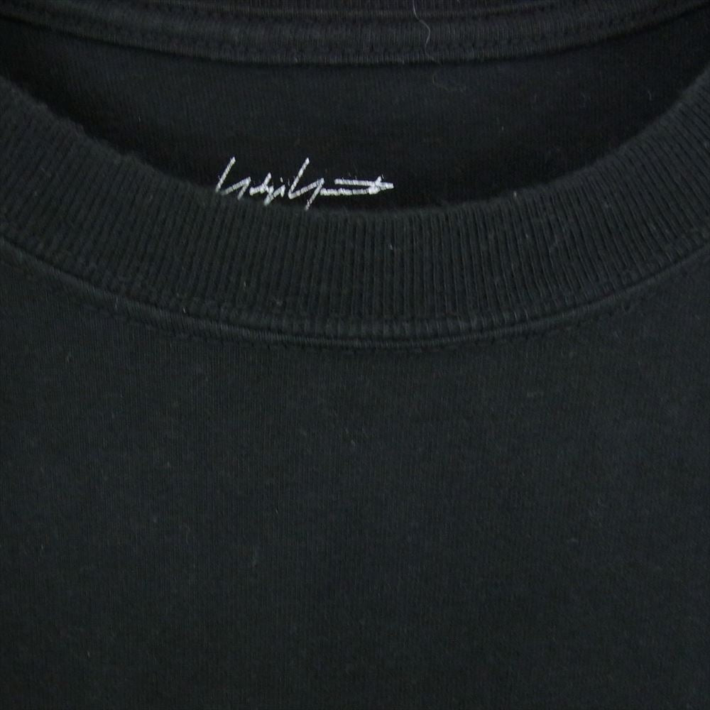 NEIGHBORHOOD ネイバーフッド 23SS HZ-T63-288 × YOHJI YAMAMOTO ヨウジ ヤマモト YN.CREW NECK LS ロングスリーブ 長袖 Tシャツ ブラック系 M【中古】
