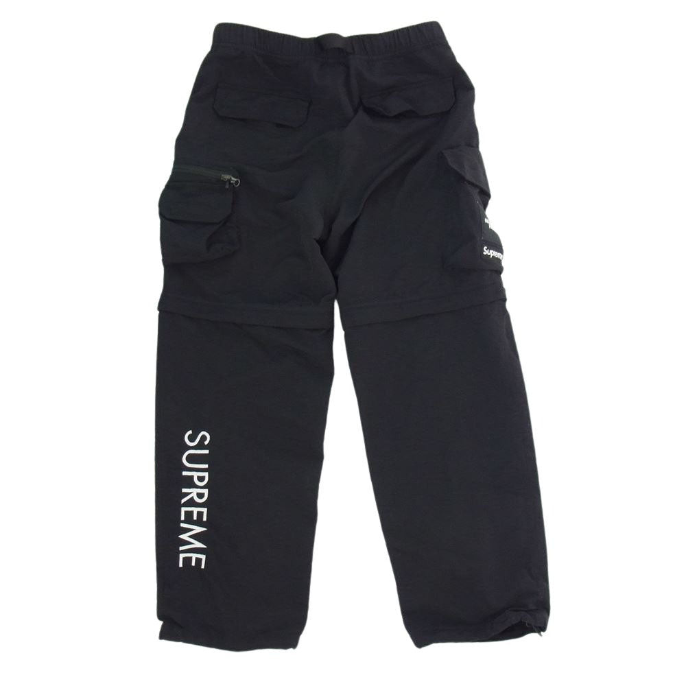 Supreme シュプリーム  20SS NB32002 × THE NORTH FACE Convertible Cargo Pant ノースフェイス ベルテッドカーゴ パンツ ブラック系 S【中古】