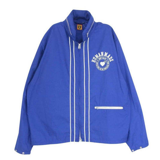 HUMAN MADE ヒューマンメイド 24SS COTTON BLOUSON コットン ブルゾン ブルー系 M【中古】