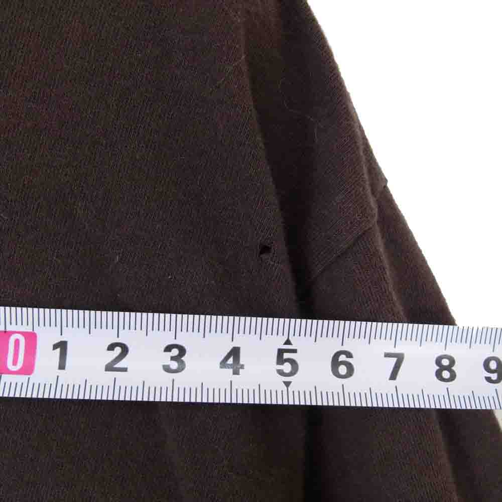 Yohji Yamamoto POUR HOMME ヨウジヤマモトプールオム 21AW HX-T02-070 ULTIMA COTTON ROUND NECK TEE カルティマ天竺 ラウンドネック 新丸首 半袖 Tシャツ チャコール系 3【中古】