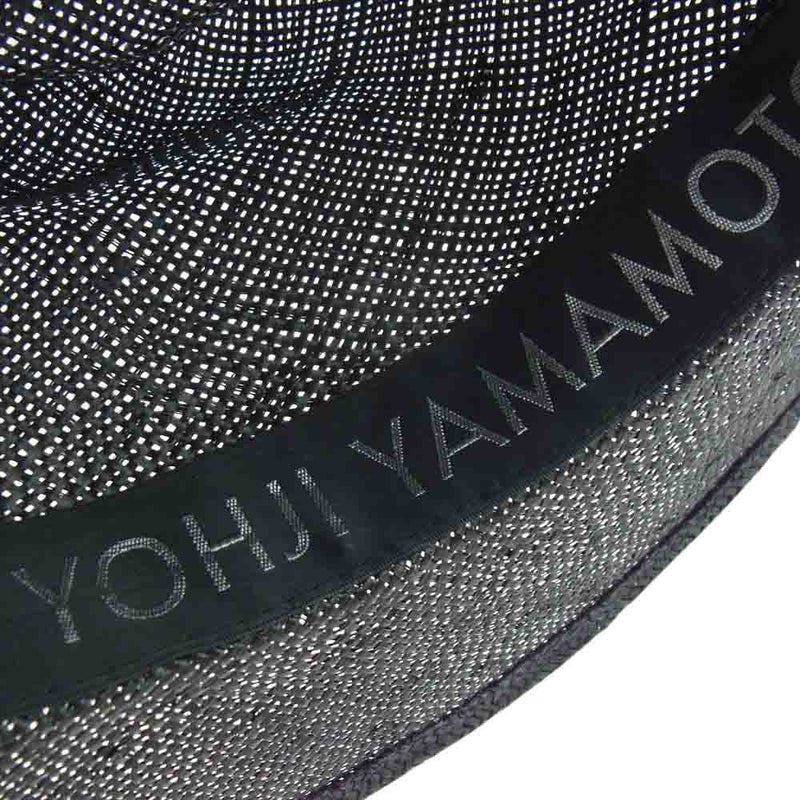 Yohji Yamamoto POUR HOMME ヨウジヤマモトプールオム HD-H03-362 リボン付き ストローハット 4【中古】