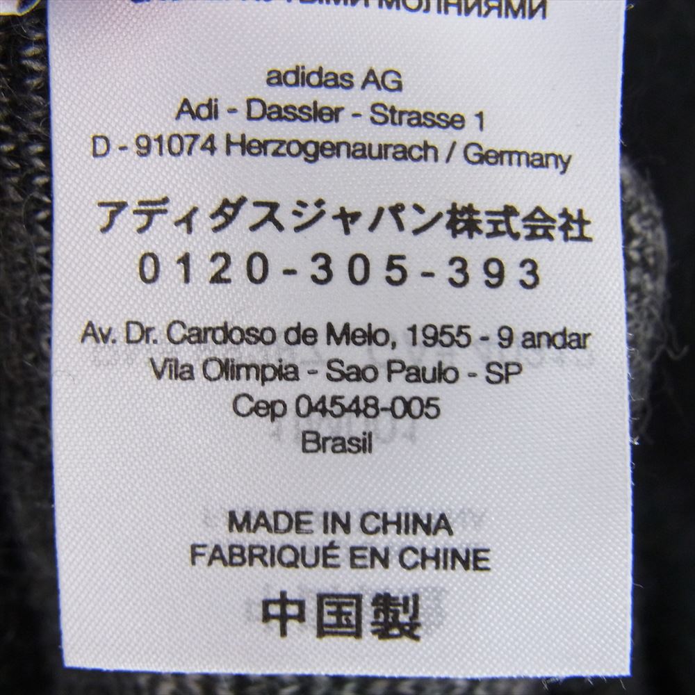 Y-3 Yohji Yamamoto ワイスリー ヨウジヤマモト 22AW HN1976 LEOPARD KNIT CARDIGAN バックロゴ レオパード ニット カーディガン ブラック系 L【中古】