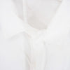Yohji Yamamoto POUR HOMME ヨウジヤマモトプールオム 23SS HZ-B05-001 CHAIN STITCH BROAD O-HANGING COLLAR CAINSTICH SHIRT チェーンステッチ ブロード タブカラー ロング 長袖 シャツ ホワイト系 4【中古】