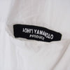 Yohji Yamamoto POUR HOMME ヨウジヤマモトプールオム 23SS HZ-B05-001 CHAIN STITCH BROAD O-HANGING COLLAR CAINSTICH SHIRT チェーンステッチ ブロード タブカラー ロング 長袖 シャツ ホワイト系 4【中古】