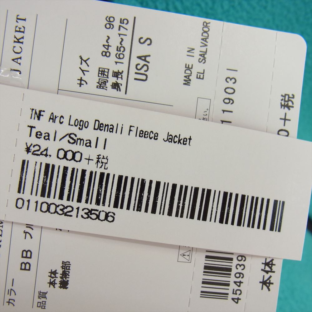 Supreme シュプリーム 19SS  NA119031 × THE NORTH FACE Ark Logo Denali Freece Jacket NA119031 ザノースフェイス アーチロゴ デナリフリース ジャケット ブラック系 ブルー系 USA S【中古】