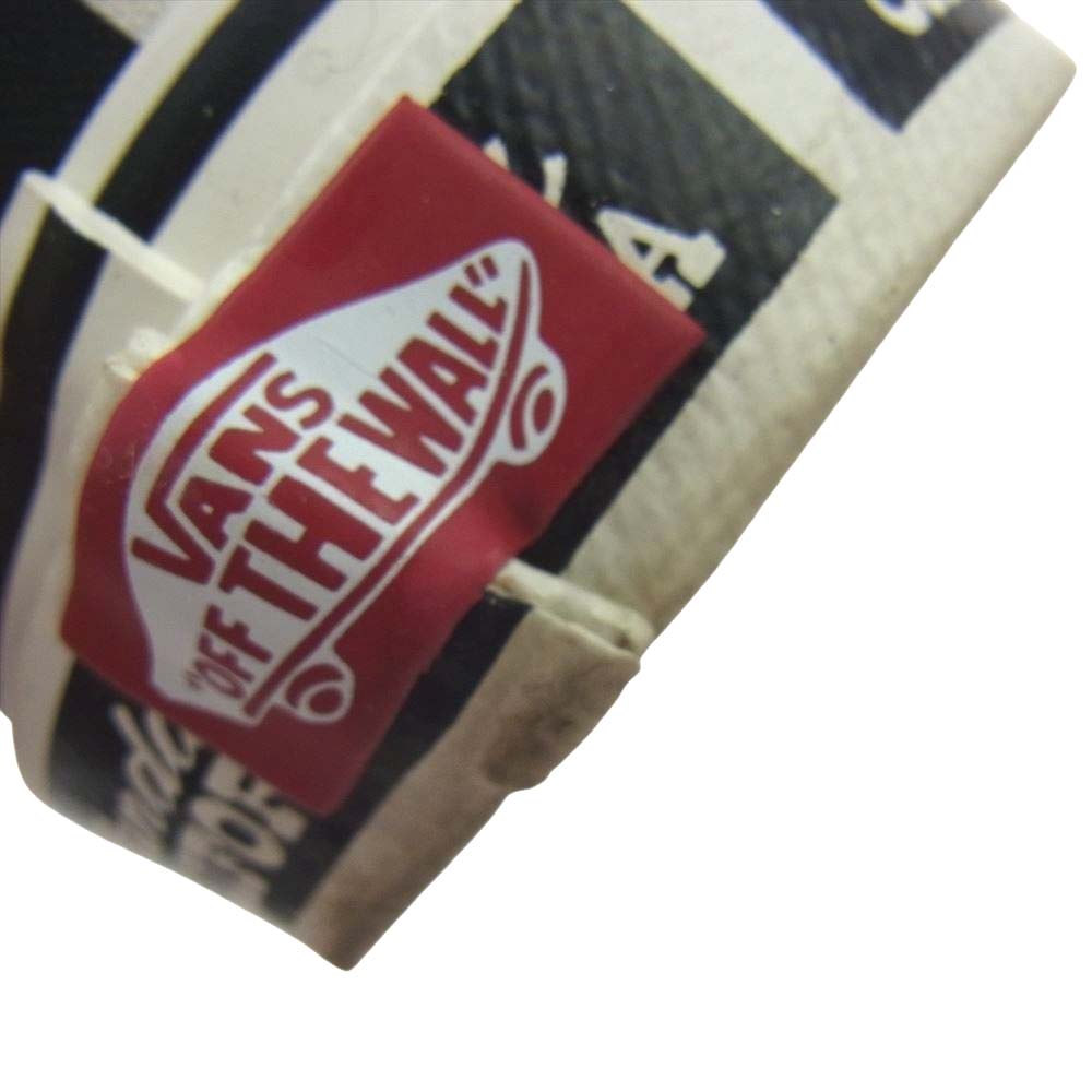 VANS バンズ × STANDARD CALIFORNIA スタンダード カルフォルニア SSSVB110 チェッカー SLIP ON スリッポン スニーカー ブラック系 ホワイト系 27.5cm【中古】
