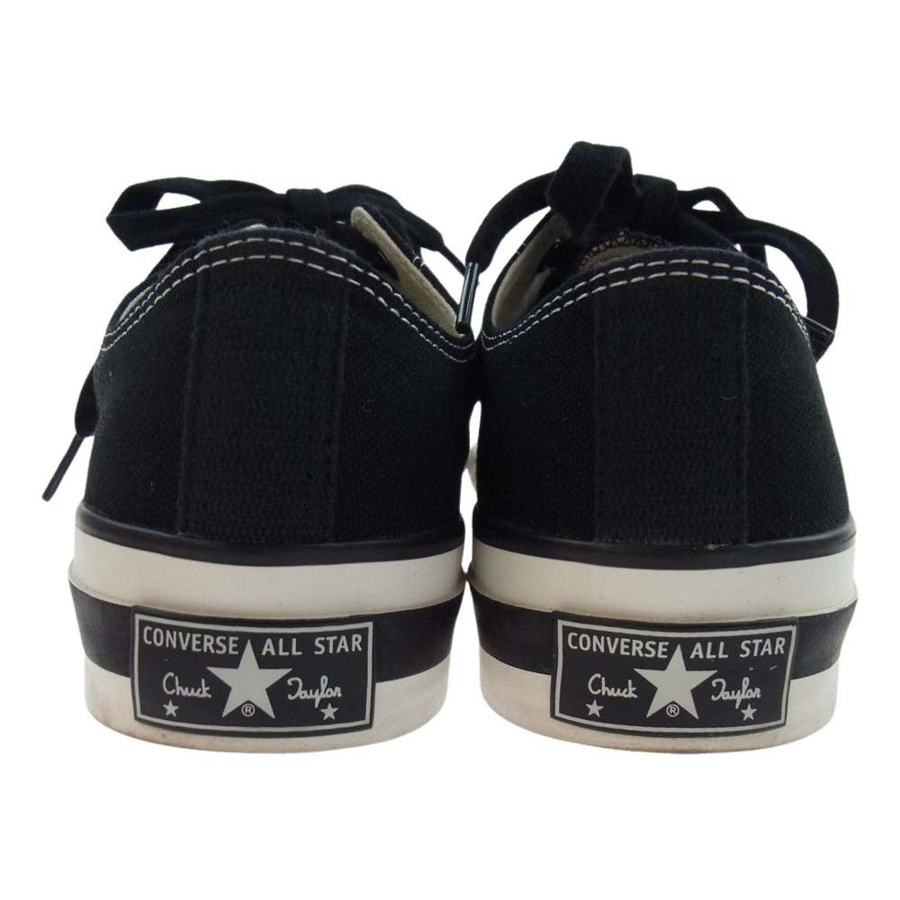 CONVERSE コンバース ADDICT アディクト × GOD SELECTION XXX  ゴッドセレクション 1AD786  24SS CHUCK TAYLOR CANVAS TX OX チャックテイラー ロー キャンバス スニーカー ブラック系 27cm【中古】