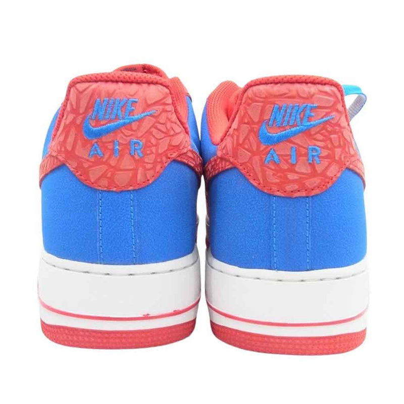 NIKE ナイキ 488298-412 AIR FORCE 1 LOW PHOTO BLUE HYPER RED  エアフォース 1 ロー フォトブルー ハイパーレッド  ローカットスニーカー レッド系 ブルー系 29cm【極上美品】【中古】