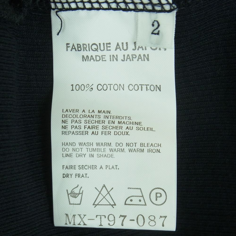 Y's Yohji Yamamoto ワイズ ヨウジヤマモト MX-T97-087 for men サイドスリット コットン リブ タンクトップ ブラック系 2【極上美品】【中古】