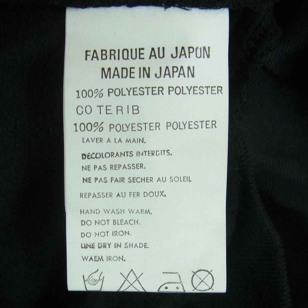 Yohji Yamamoto POUR HOMME ヨウジヤマモトプールオム HX-Y10-941 76着限定 Track Jacket サイドライン バックロゴ プリント トラック ジャケット ブラック系 3【極上美品】【中古】