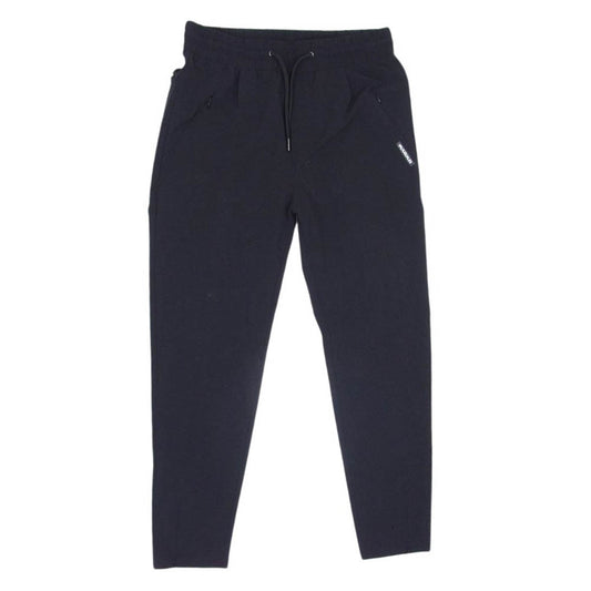 1piu1uguale3 ウノピュウノウグァーレトレ 裾ジップ ナイロンパンツ ジョガーパンツ ブラック系 XL【中古】