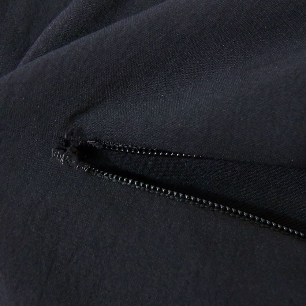 1piu1uguale3 ウノピュウノウグァーレトレ 裾ジップ ナイロンパンツ ジョガーパンツ ブラック系 XL【中古】