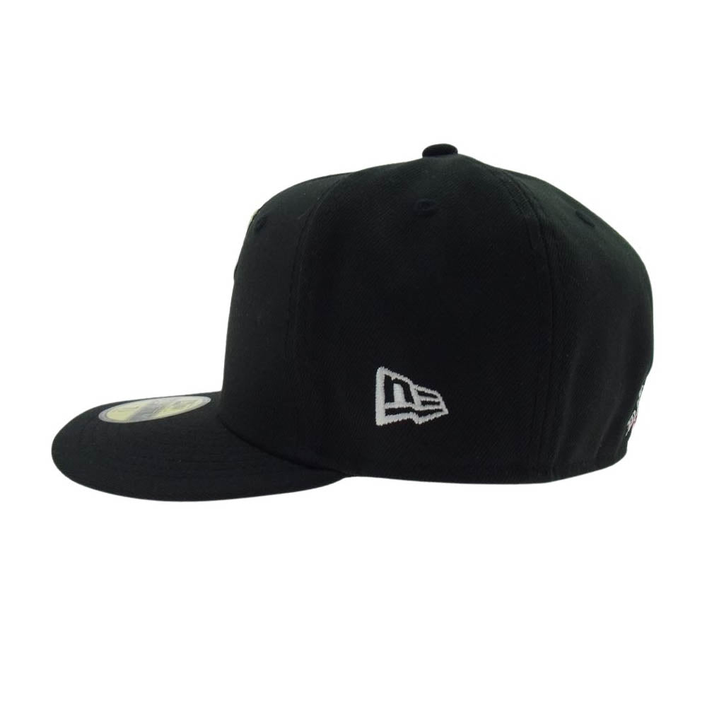 Supreme シュプリーム 24SS New Era Gold Cross S Logo ニューエラ ゴールドクロス S ロゴ キャップ ブラック系 56.8cm【中古】