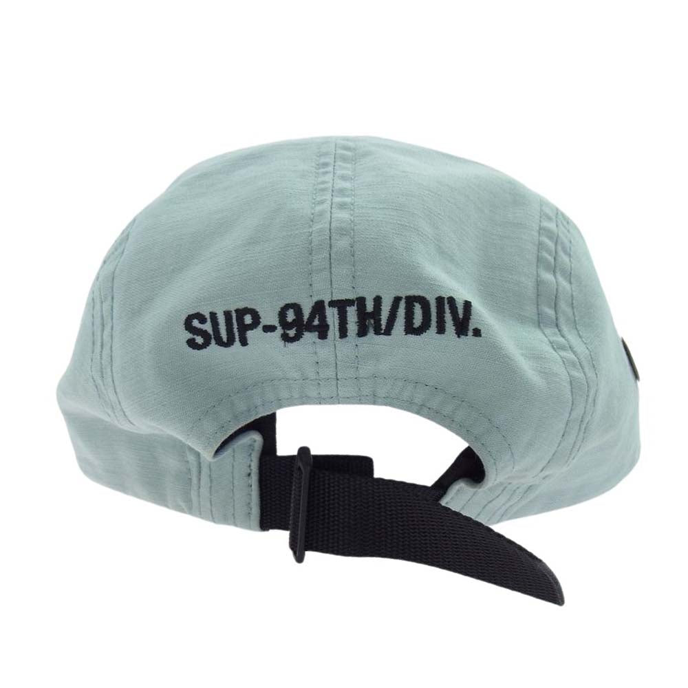 Supreme シュプリーム 24SS Military Camp Cap ミリタリー キャンプ キャップ ライトブルー系【中古】