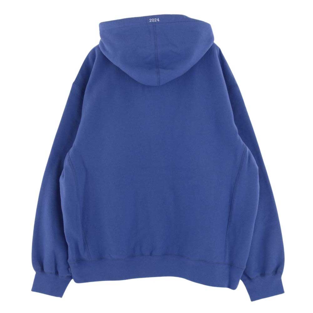 Supreme シュプリーム 24SS Futura Hooded Sweatshirt フューチュラ スウェット パーカー パープル系 XL【極上美品】【中古】