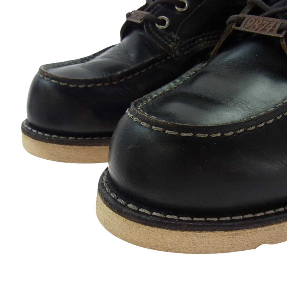 RED WING レッドウィング 9874 Irish Setter 6 Moc アイリッシュセッター クロンダイク ワークブーツ レースアップブーツ ブラック系 27.0cm【中古】
