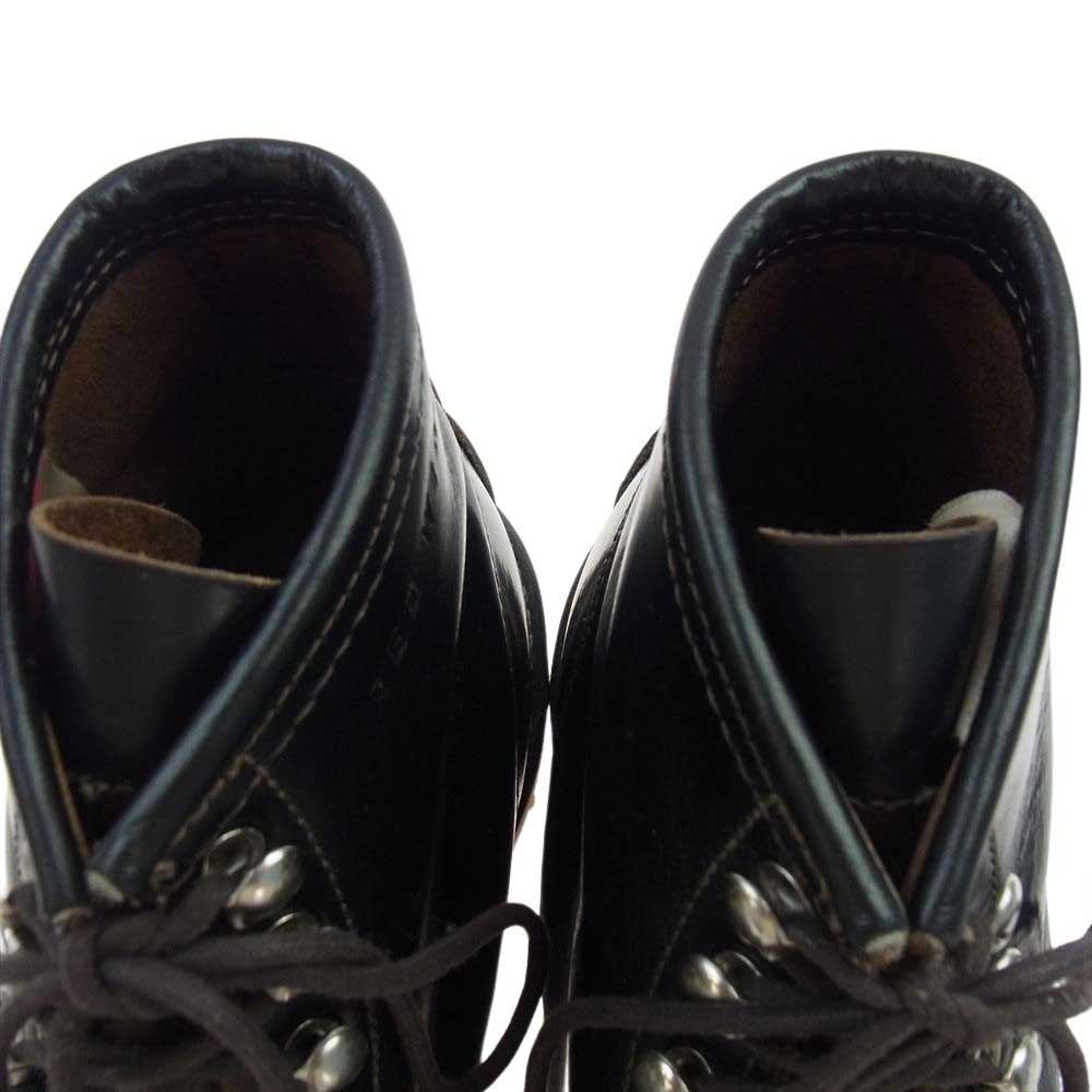 RED WING レッドウィング 9874 Irish Setter 6 Moc アイリッシュセッター クロンダイク ワークブーツ レースアップブーツ ブラック系 27.0cm【中古】