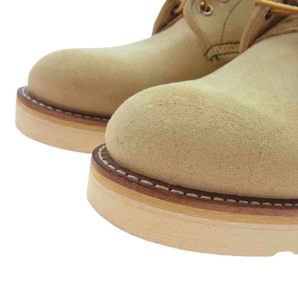 RED WING レッドウィング 8167 6 Classic Round nonnative ノンネイティブ クラシック ラウンド ワークブーツ レースアップブーツ ベージュ系 28.0cm【新古品】【未使用】【中古】