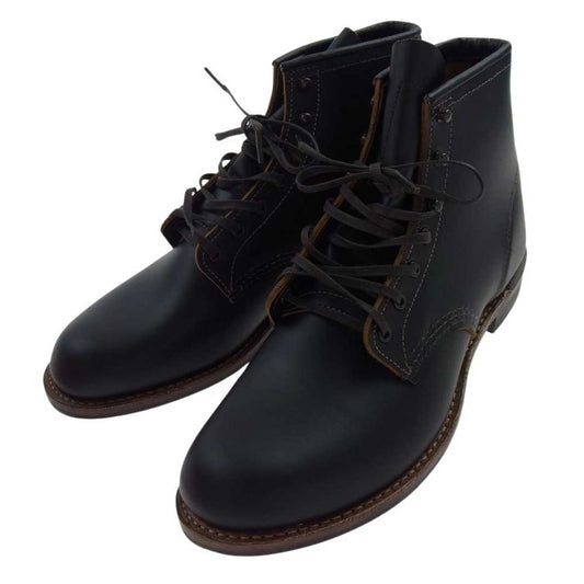 RED WING レッドウィング 9060 Beckman Flatbox ベックマンフラットボックス ワークブーツ レースアップブーツ ブラック系 27.5cm【新古品】【未使用】【中古】