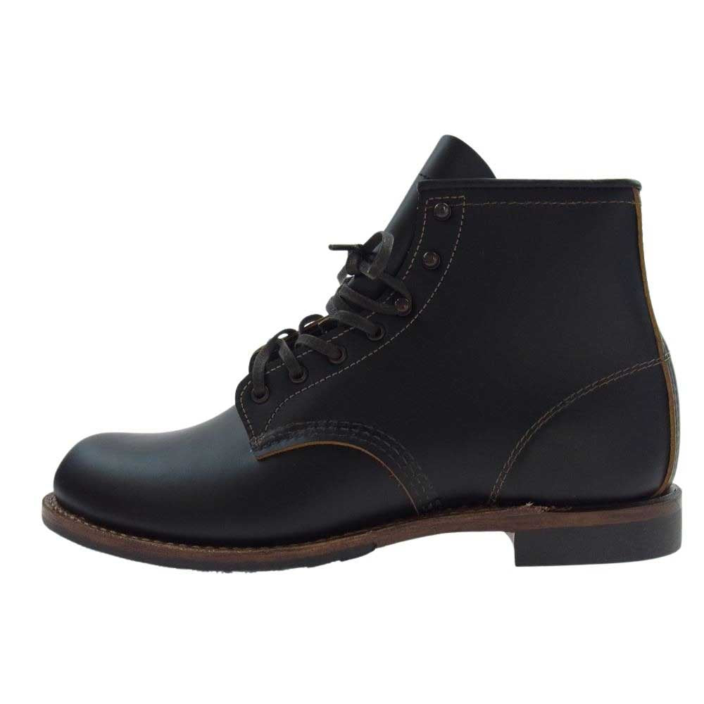 RED WING レッドウィング 9060 Beckman Flatbox ベックマンフラットボックス ワークブーツ レースアップブーツ ブラック系 27.5cm【新古品】【未使用】【中古】