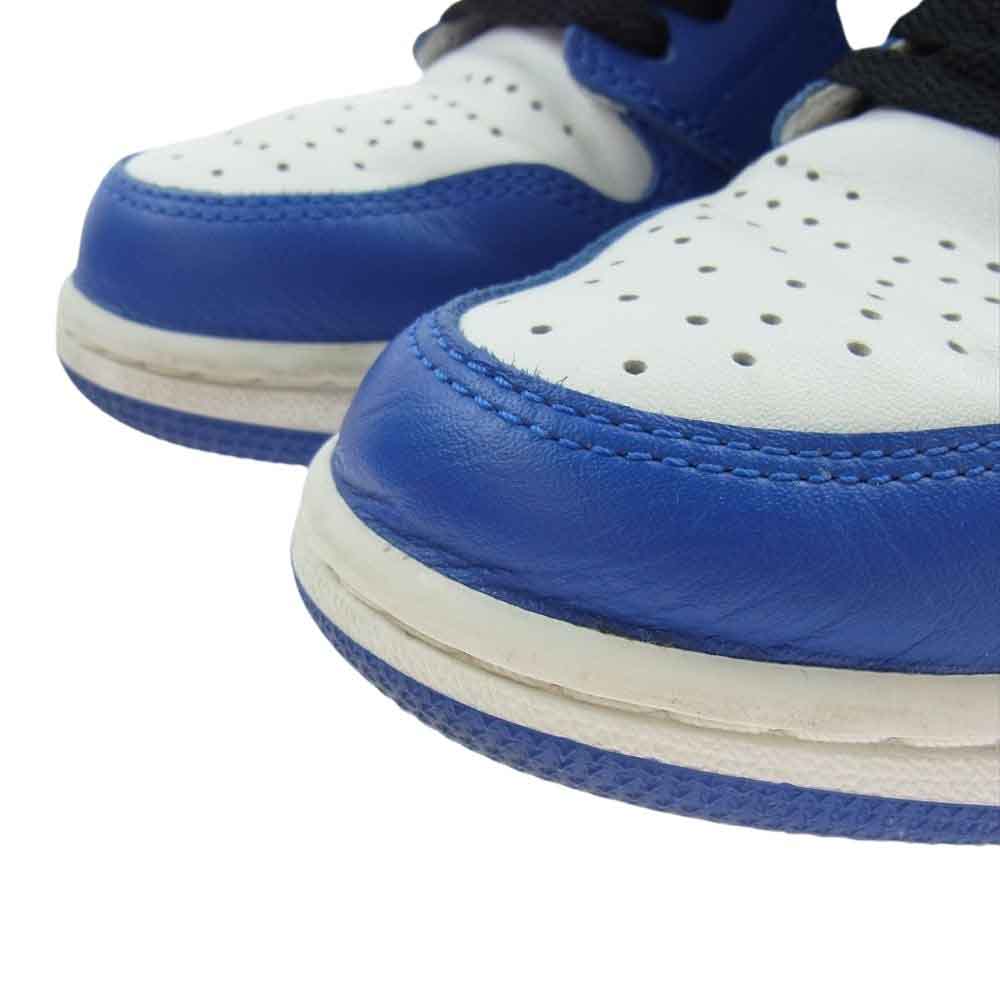 NIKE ナイキ 555088-403 Air Jordan 1 Retro High OG Game Royal エアジョーダン1 レトロ ハイ OG ゲーム ロイヤル スニーカー ホワイト系 ブルー系 26.5【中古】