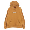 Supreme シュプリーム 21AW Box Logo Hooded Sweatshirt Light Mustard ボックス ロゴ フーディー スウェット パーカー ライトマスタード ライトマスタード S【中古】