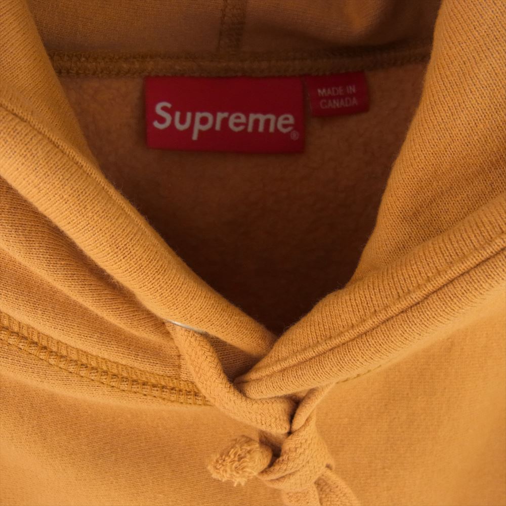 Supreme シュプリーム 21AW Box Logo Hooded Sweatshirt Light Mustard ボックス ロゴ フーディー スウェット パーカー ライトマスタード ライトマスタード S【中古】