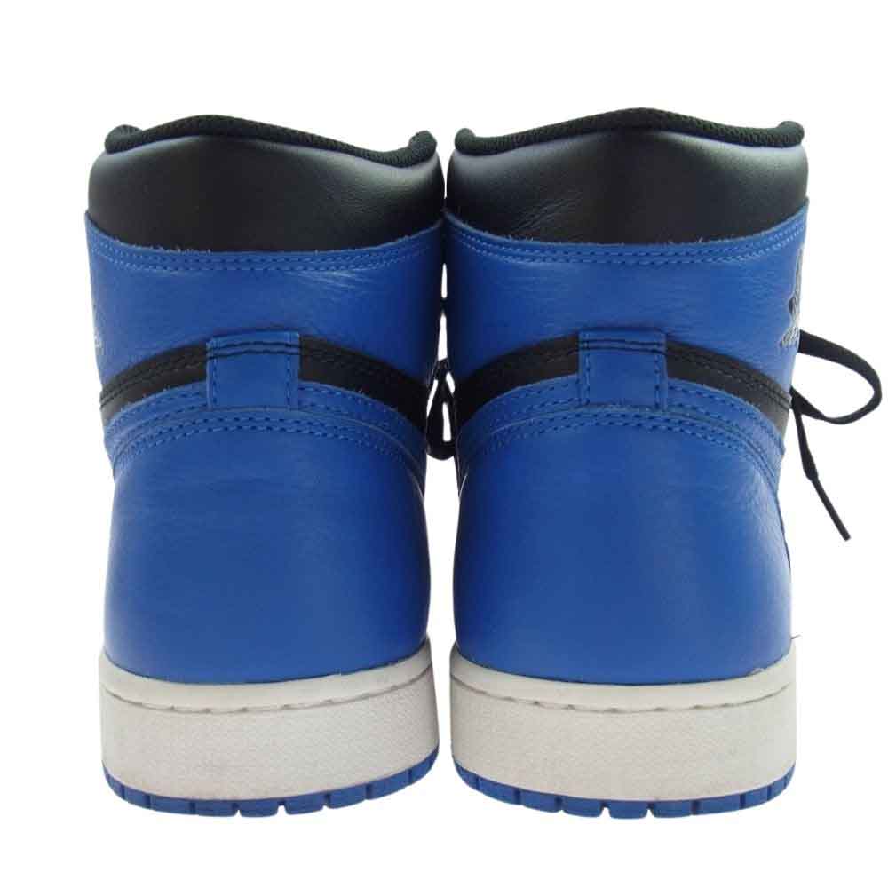 NIKE ナイキ 555088-007 Air Jordan 1 Retro High OG Royal  エアジョーダン 1 レトロ ハイ OG ロイヤル スニーカー ブラック系 ブルー系 26.5【中古】