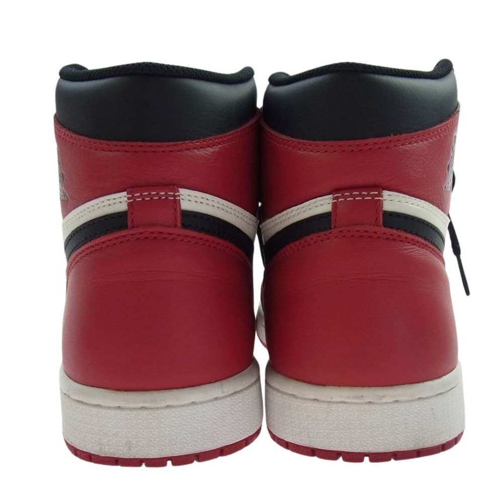 NIKE ナイキ 555088-101 Air Jordan 1 Retro High Chicago エアジョーダン1 レトロ ハイ シカゴ スニーカー ホワイト系 レッド系 26.5【中古】