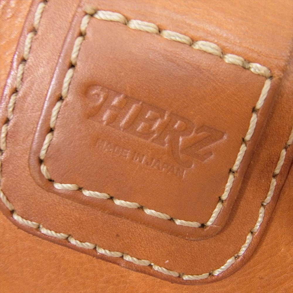 HERZ ヘルツ わんぱく レザー リュック バックパック ブラウン系【中古】