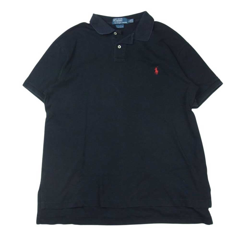 POLO RALPH LAUREN ポロ・ラルフローレン 半袖 ポロシャツ ブラック系 L【中古】