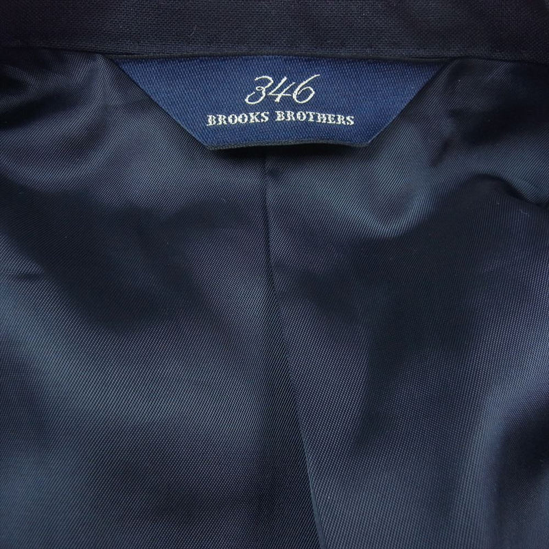 Brooks Brothers ブルックスブラザーズ ウール テーラードジャケット  ダークネイビー系 40REG【中古】