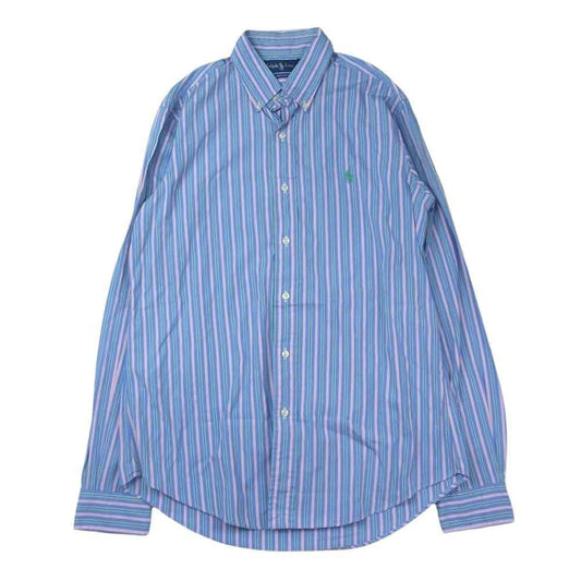 POLO RALPH LAUREN ポロ・ラルフローレン ストライプ 長袖シャツ マルチカラー系 M【中古】