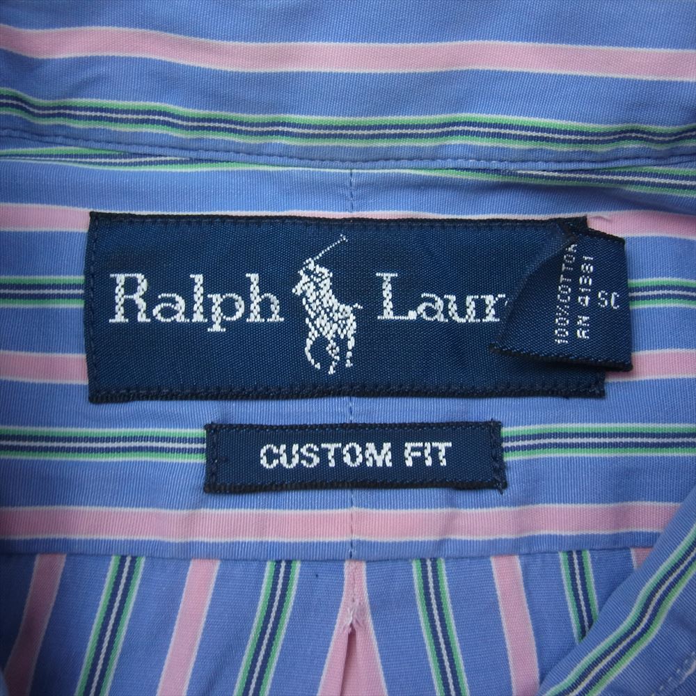 POLO RALPH LAUREN ポロ・ラルフローレン ストライプ 長袖シャツ マルチカラー系 M【中古】