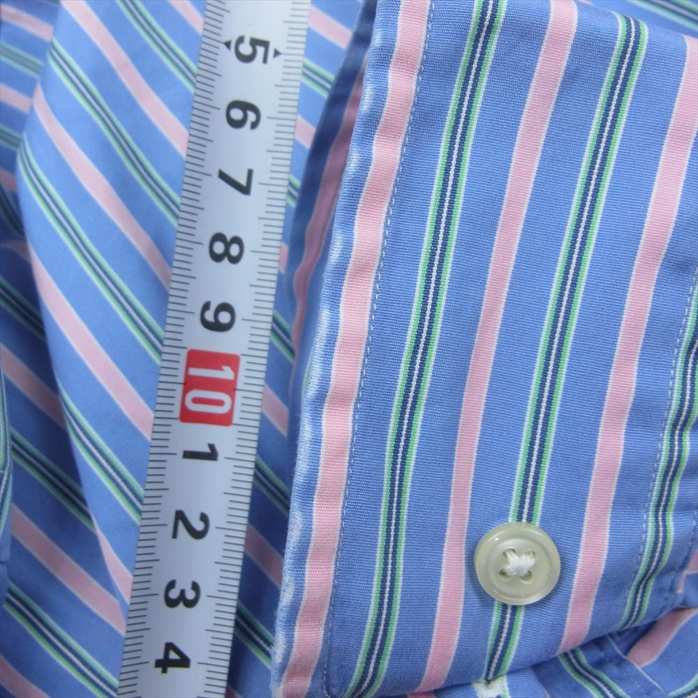 POLO RALPH LAUREN ポロ・ラルフローレン ストライプ 長袖シャツ マルチカラー系 M【中古】