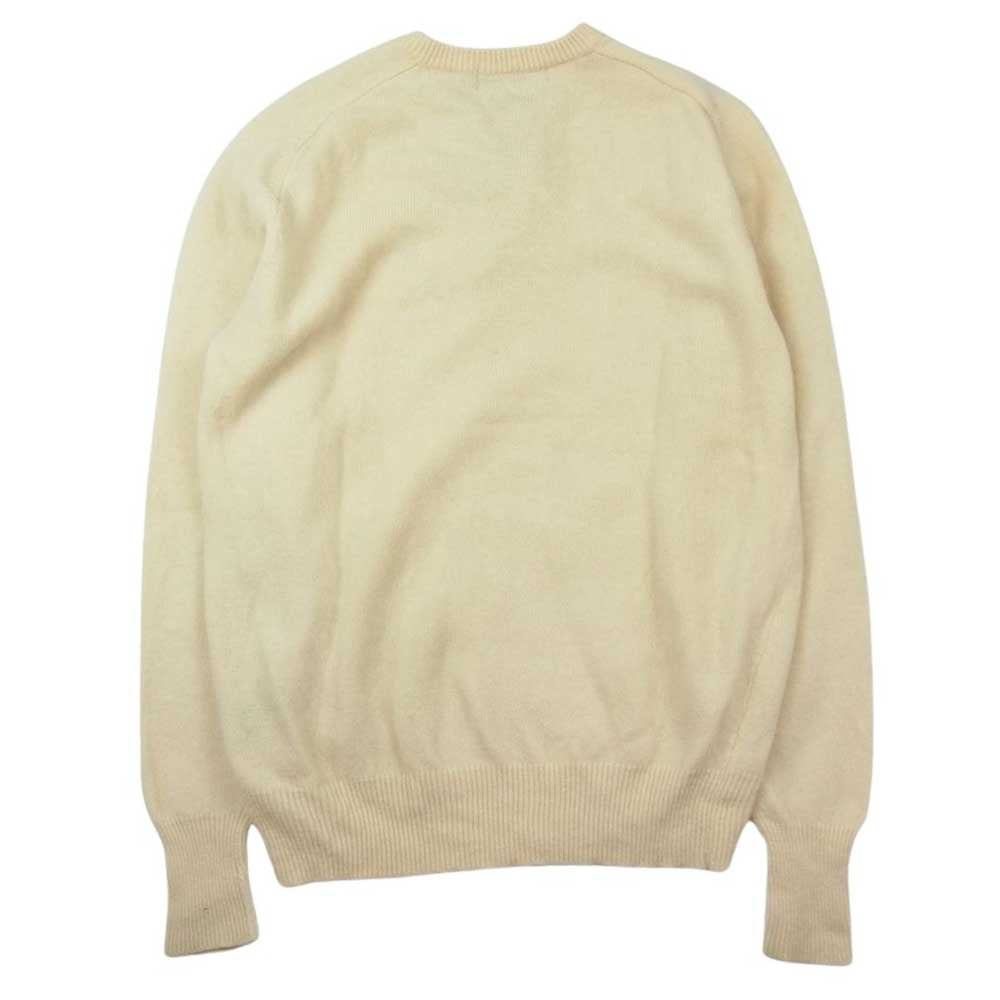 POLO RALPH LAUREN ポロ・ラルフローレン Vネック セータ ニット オフホワイト系 M【中古】