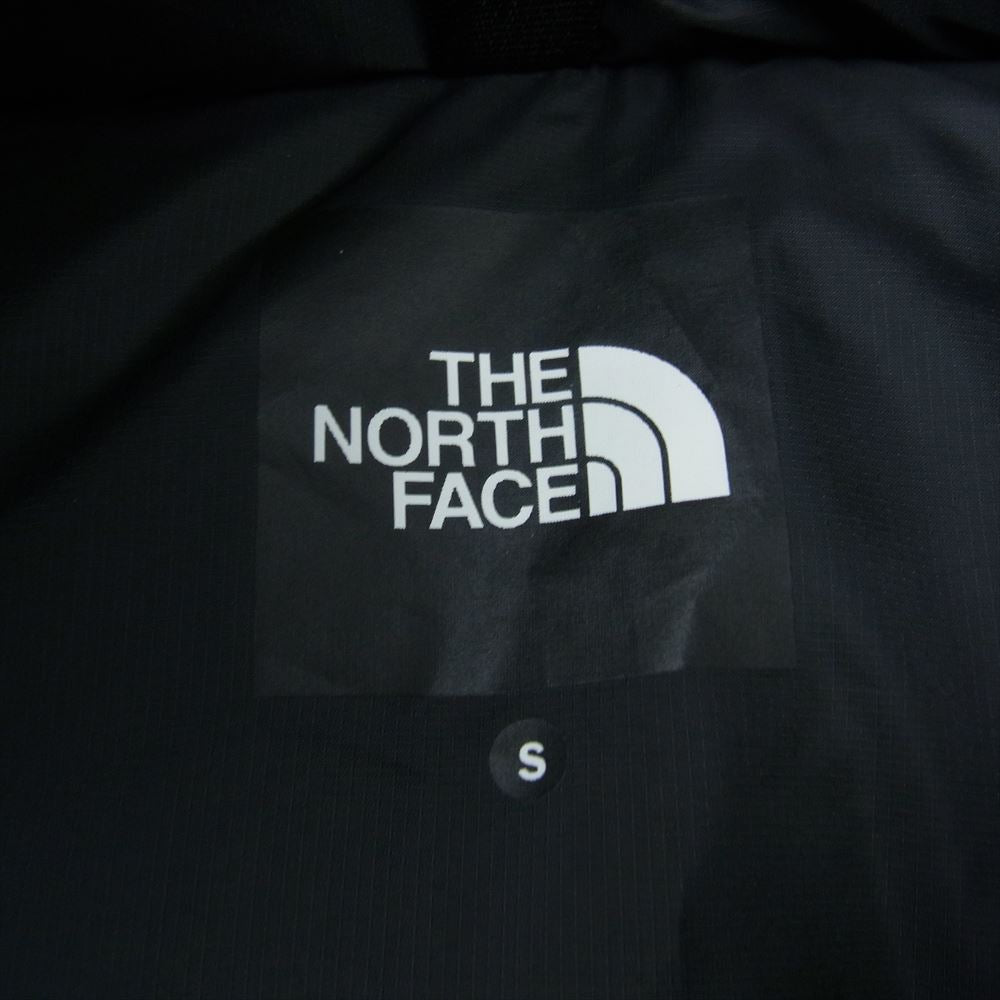 THE NORTH FACE ノースフェイス ND92162 WS NUPTSE HOODIE ウィンドストッパー ヌプシ フーディー ダウン ジャケット カーキ系 S【美品】【中古】