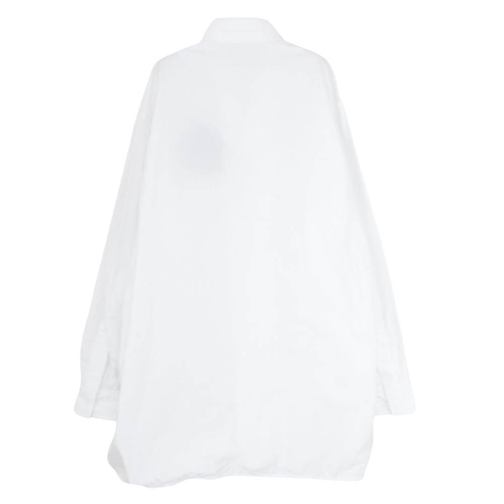 Yohji Yamamoto ヨウジヤマモト NX-B57-001 B YOHJI YAMAMOTO ビーヨウジヤマモト フラワー 刺繍 長袖 シャツ ホワイト系 3【中古】