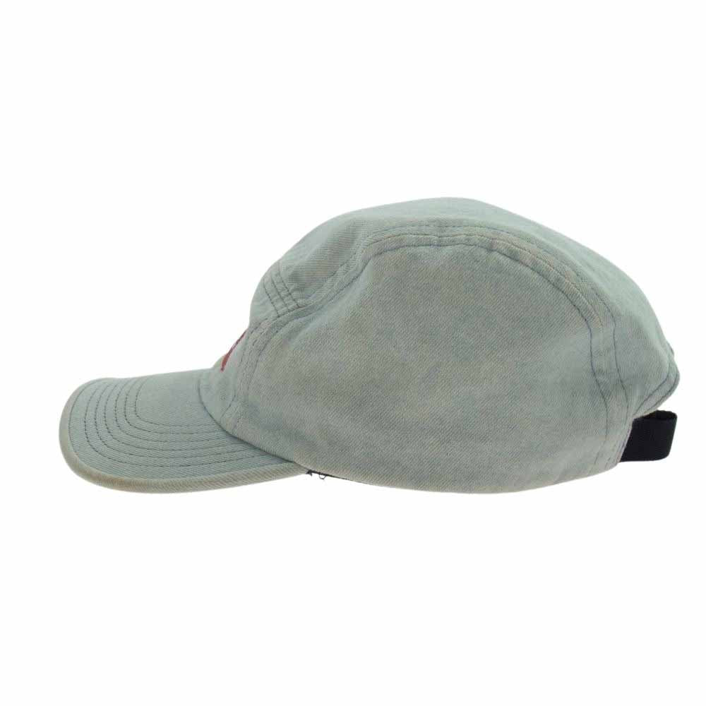 Supreme シュプリーム 17AW Side Zip Camp Cap サイドジップポケット デニム キャンプ キャップ【中古】