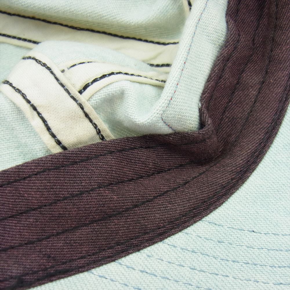 Supreme シュプリーム 17AW Side Zip Camp Cap サイドジップポケット デニム キャンプ キャップ【中古】