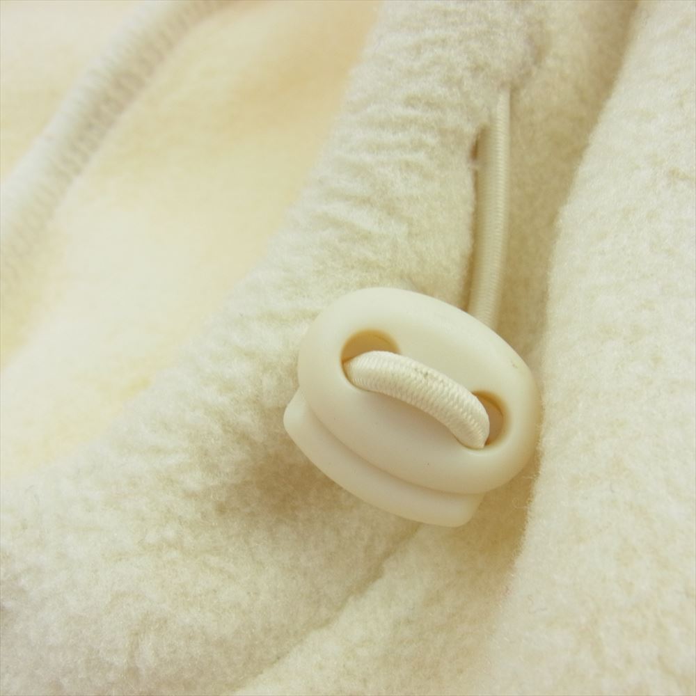 Supreme シュプリーム 18AW Polartec Deep Pile Balaclava ポーラテック バラクラバ ロゴ 帽子 オフホワイト系【中古】