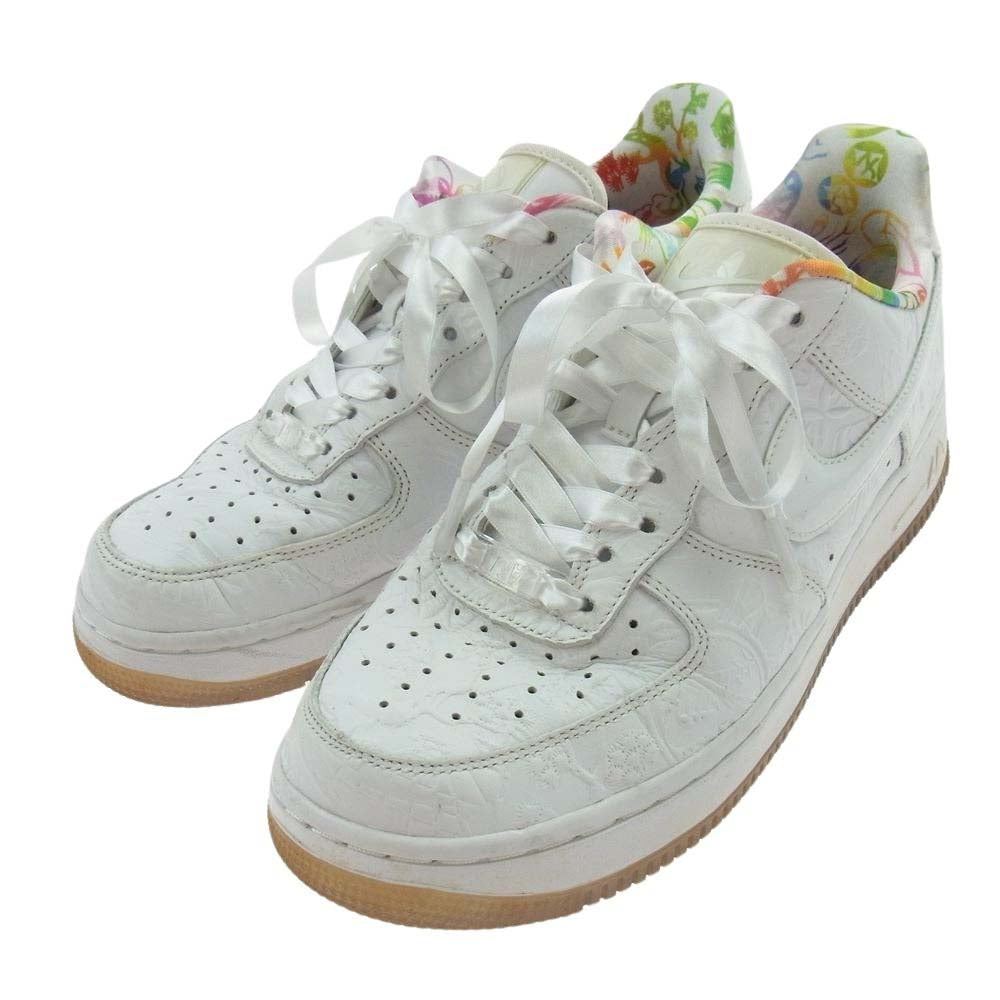 NIKE ナイキ CU8870-117 Air Force 1 Low 07 PRM White AF1 エアフォースワン ホワイト スニーカー ホワイト系 25.5cm【中古】