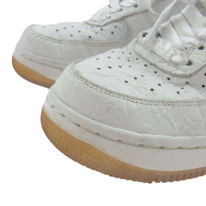 NIKE ナイキ CU8870-117 Air Force 1 Low 07 PRM White AF1 エアフォースワン ホワイト スニーカー ホワイト系 25.5cm【中古】