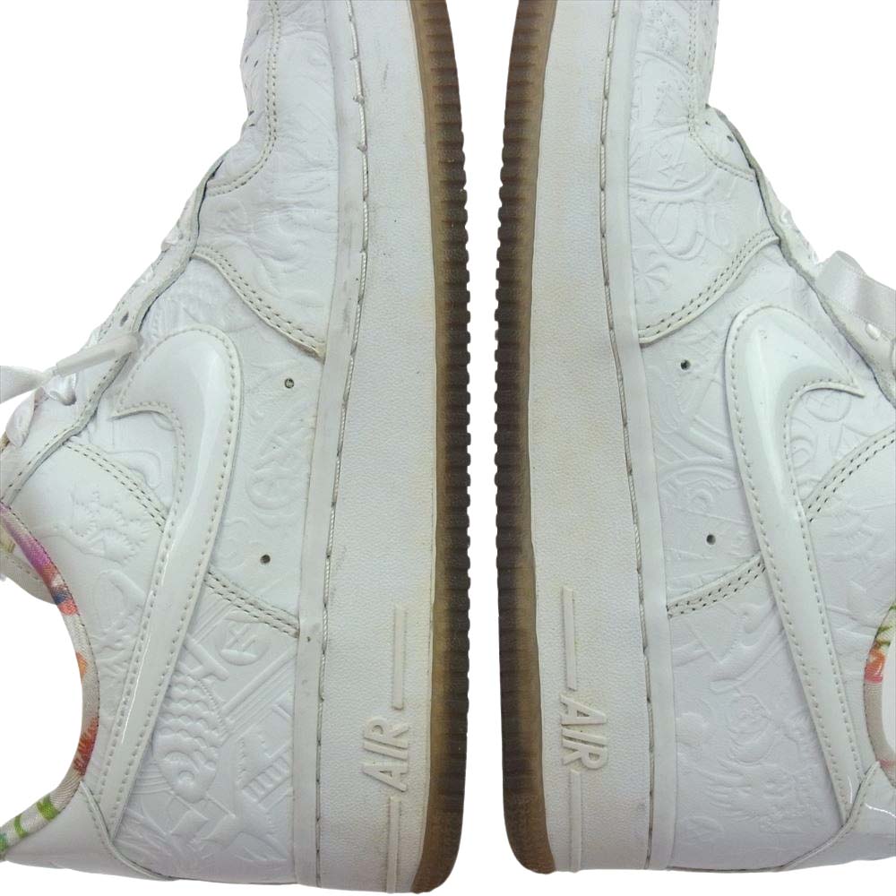 NIKE ナイキ CU8870-117 Air Force 1 Low 07 PRM White AF1 エアフォースワン ホワイト スニーカー ホワイト系 25.5cm【中古】