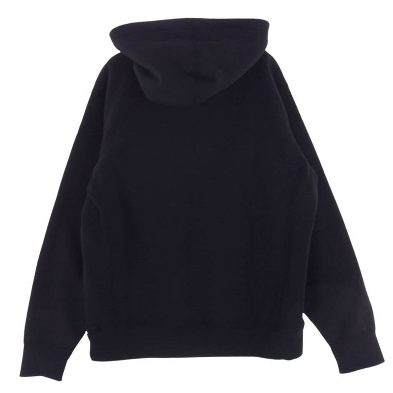 Supreme シュプリーム 19AW The Most Hooded Sweatshirt ザ モスト フーディー ロゴ 刺繍 プルオーバーフーディ パーカー  ブラック系 S【中古】