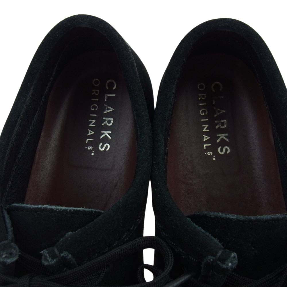 Clarks クラークス 21621 Wallabee GORE-TEX ゴアテックス ワラビー ブーツ ブラック系 26cm【中古】
